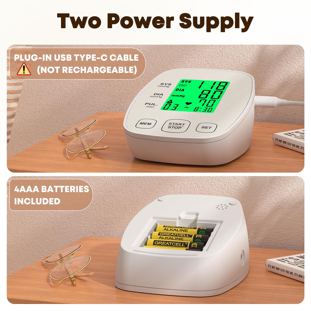 Arm Blood Pressure Monitor with 2 Cuffs W307772