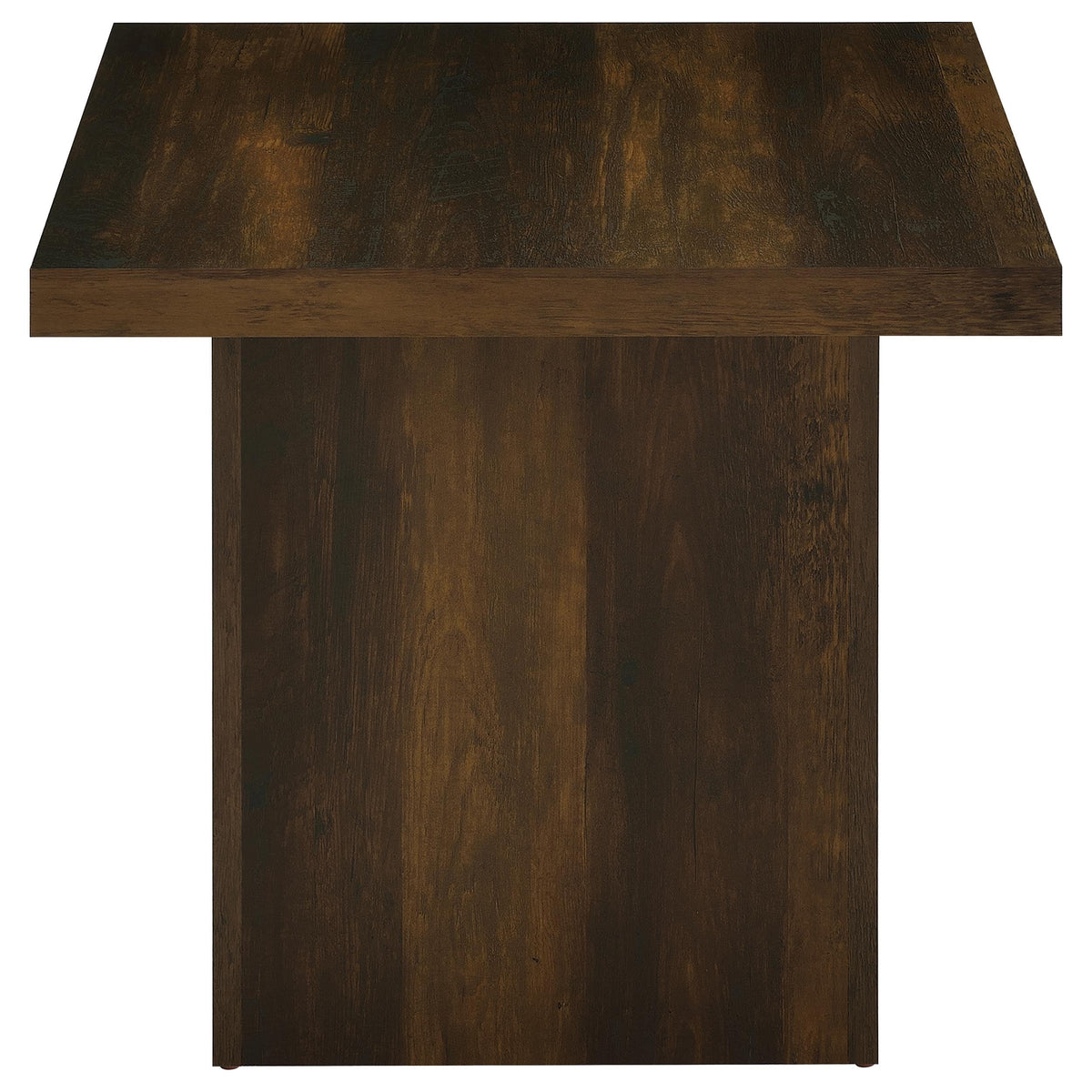 Dark Pine 2-Piece Square Coffee Table Set F198