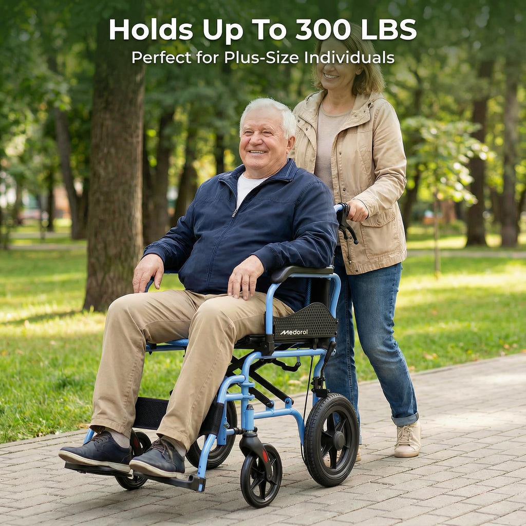 Foldable Transport Wheelchair D8747