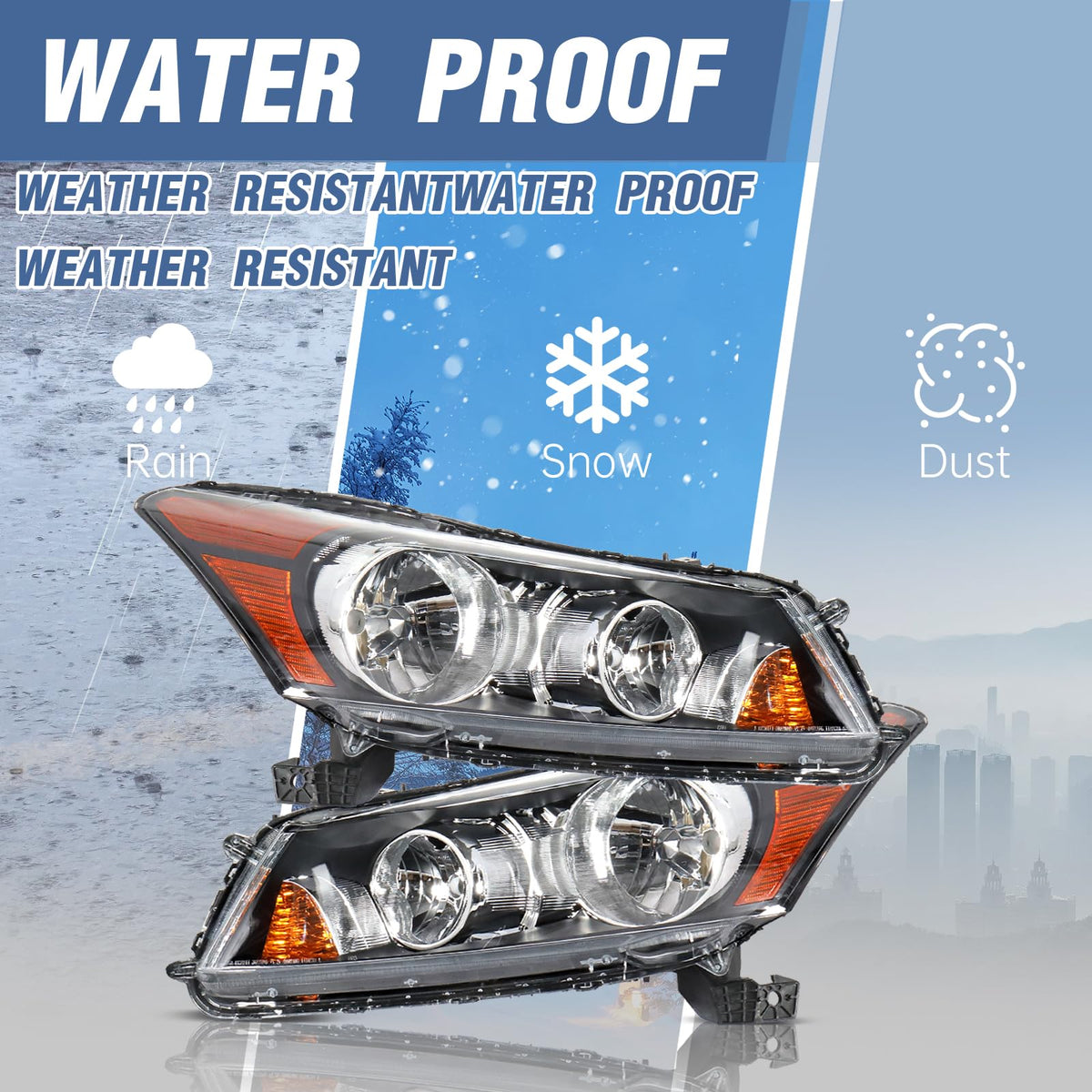 Headlights Assembly Replacement 4Dr W994