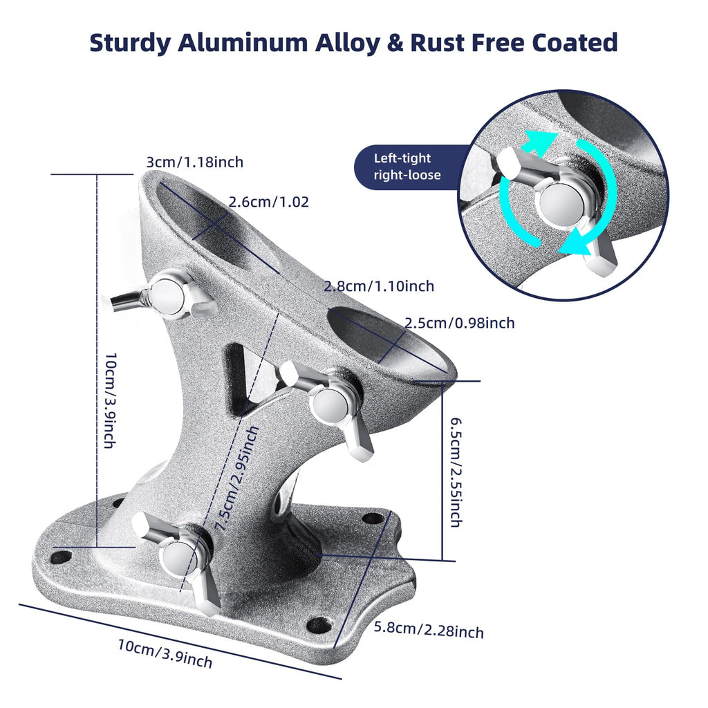 Heavy Duty Flag Pole Mounting Bracket O30339