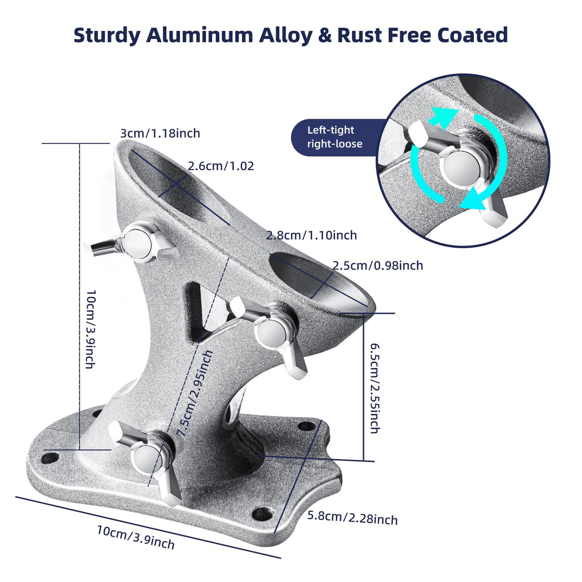 Heavy Duty Flag Pole Mounting Bracket O30339
