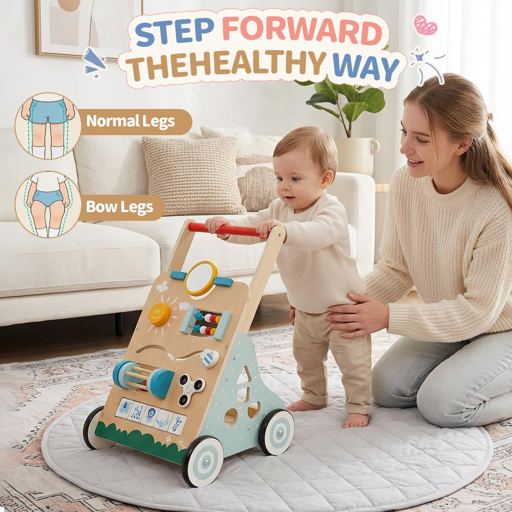 Wooden Baby Walker F7621