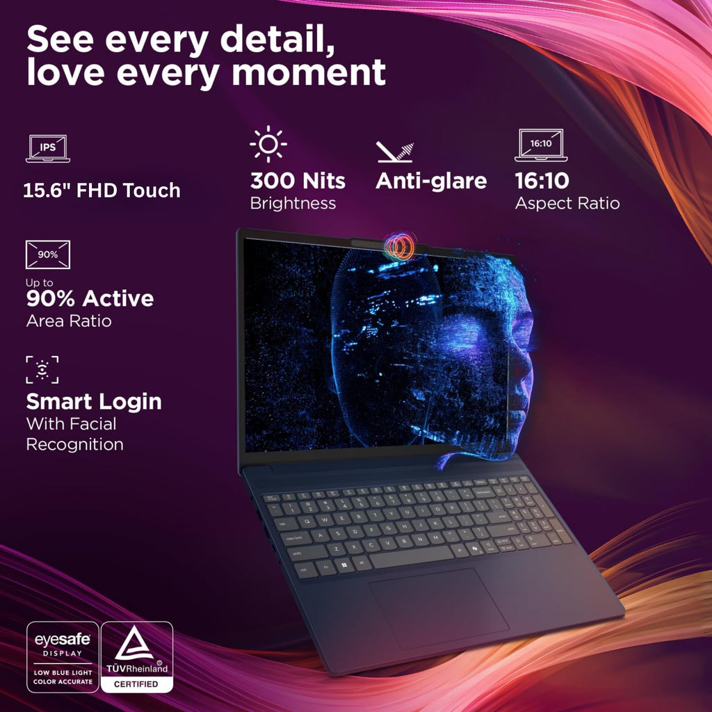 15.6" FHD Touchscreen Laptop, 16GB RAM, 256GB SSD Y956