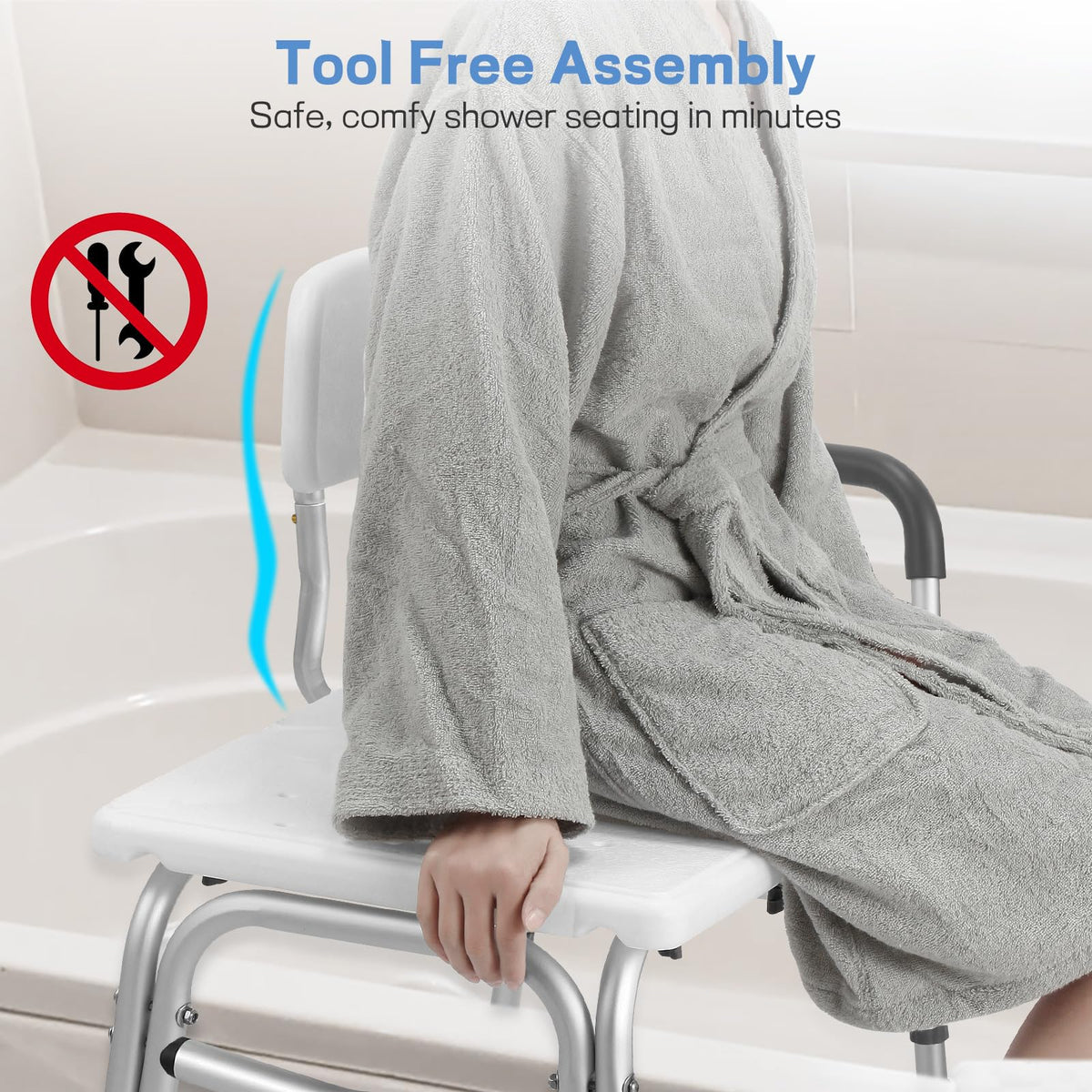 Tub Transfer Bench & Shower Chair R2636