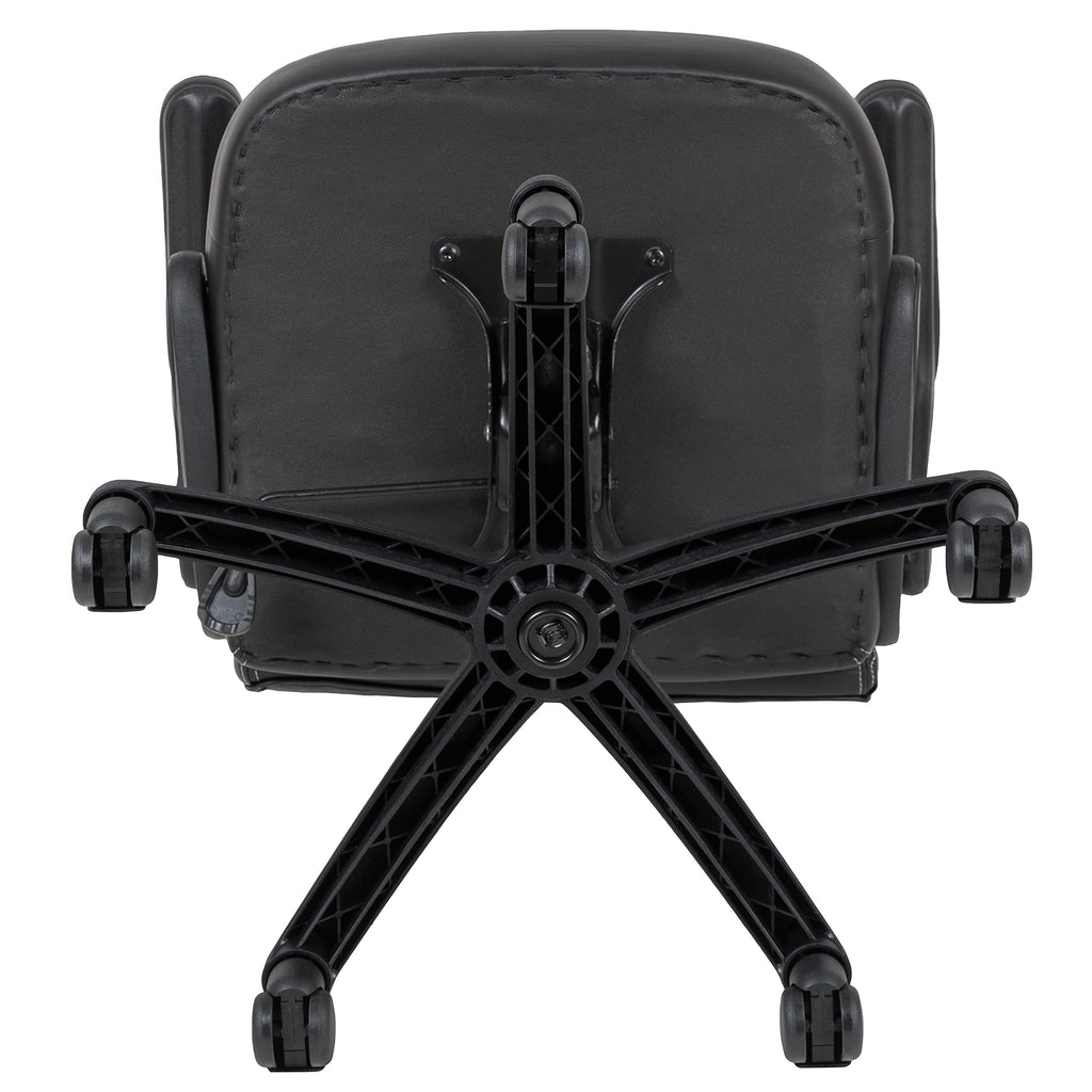 Orange Black Ergonomic Gaming Chair with Flip-up Arms A455378