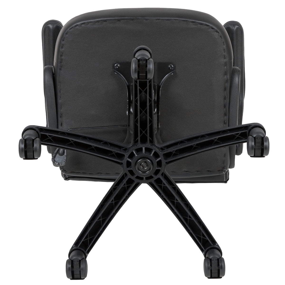 Orange Black Ergonomic Gaming Chair with Flip-up Arms A455378