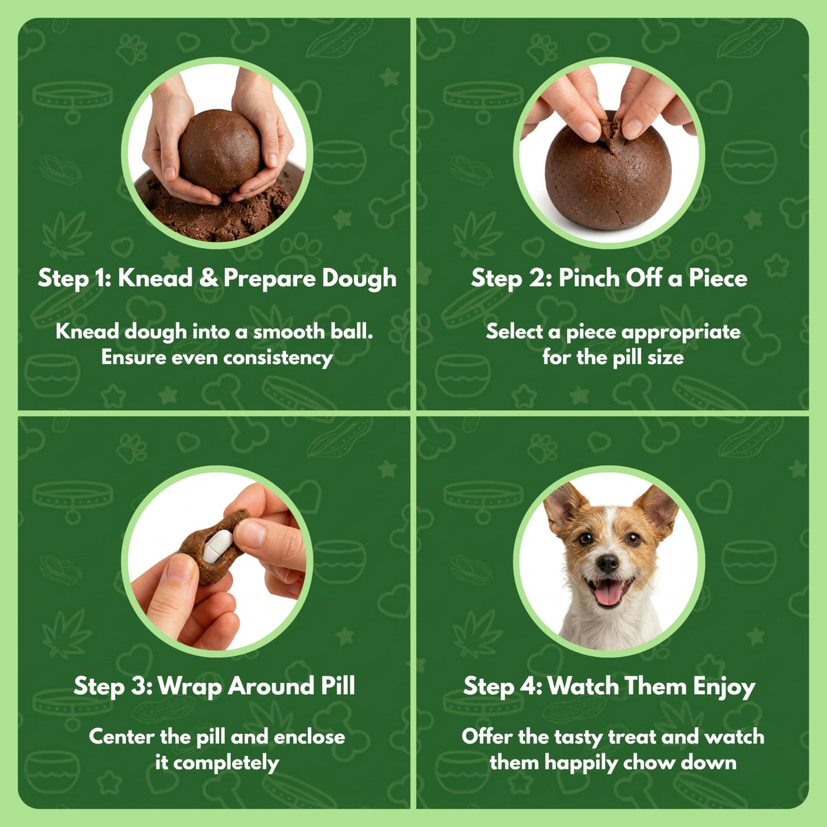 Bacon Flavor Dog Pill Wrap X9973