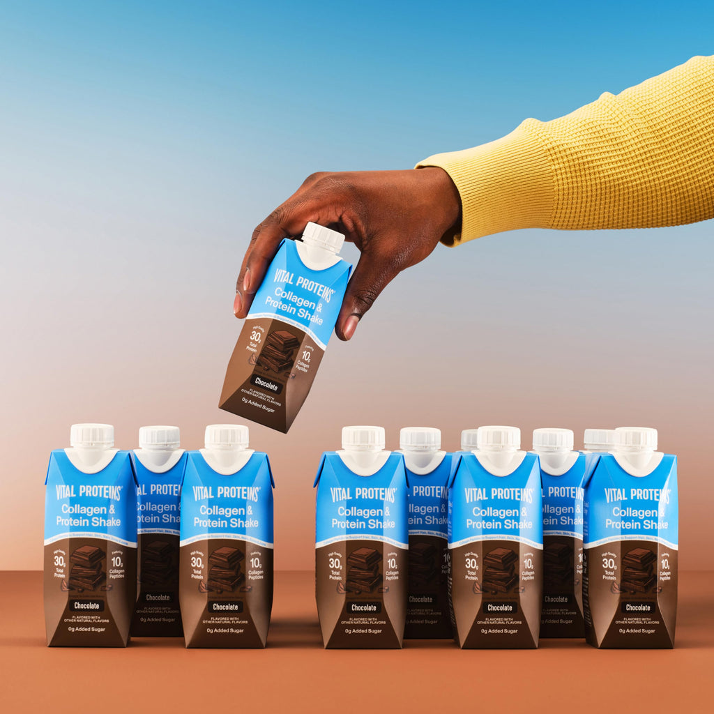Chocolate Collagen & Protein Shake 12 Count B30301