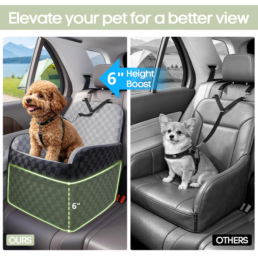 Waterproof Dog Booster Car Seat L127