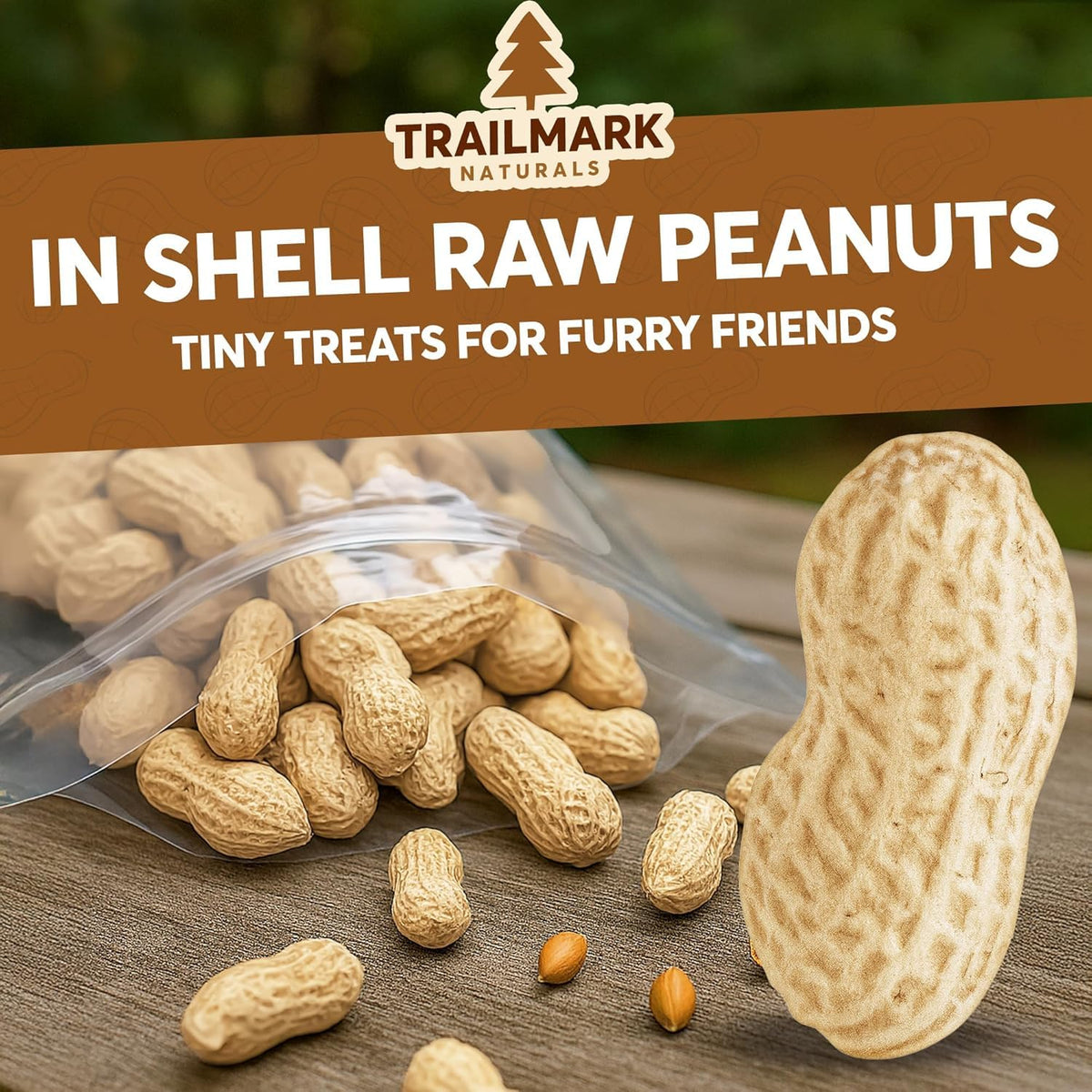 Raw Peanuts for Squirrels and Birds, 12 Pounds S243