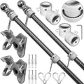 6 FT Stainless Steel Flag Pole Kit, 2 Packs G7543