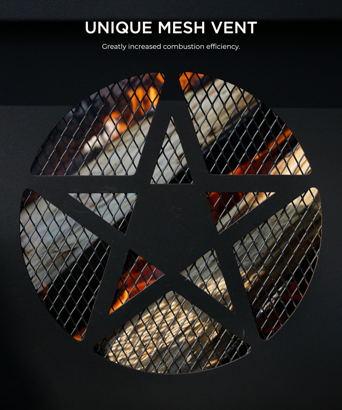 35 inch Wood Burning Fire Pit with Cooking Grill T2610