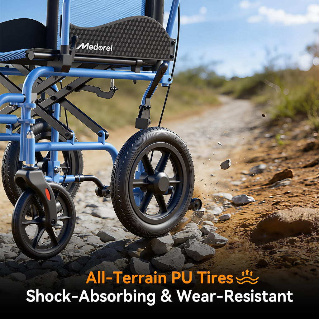 Foldable Transport Wheelchair D8747