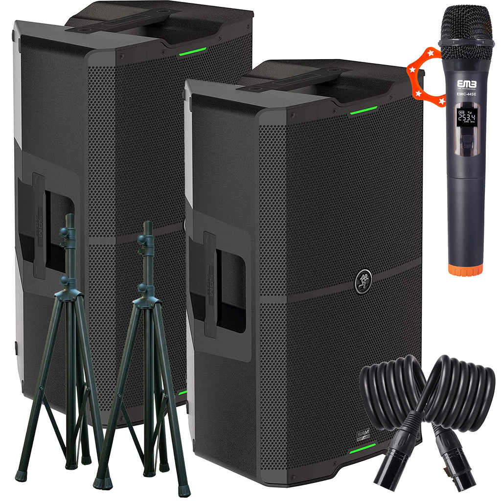 15-Inch 2000W Powered Loudspeaker Pair A5240