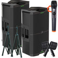 15-Inch 2000W Powered Loudspeaker Pair A5240