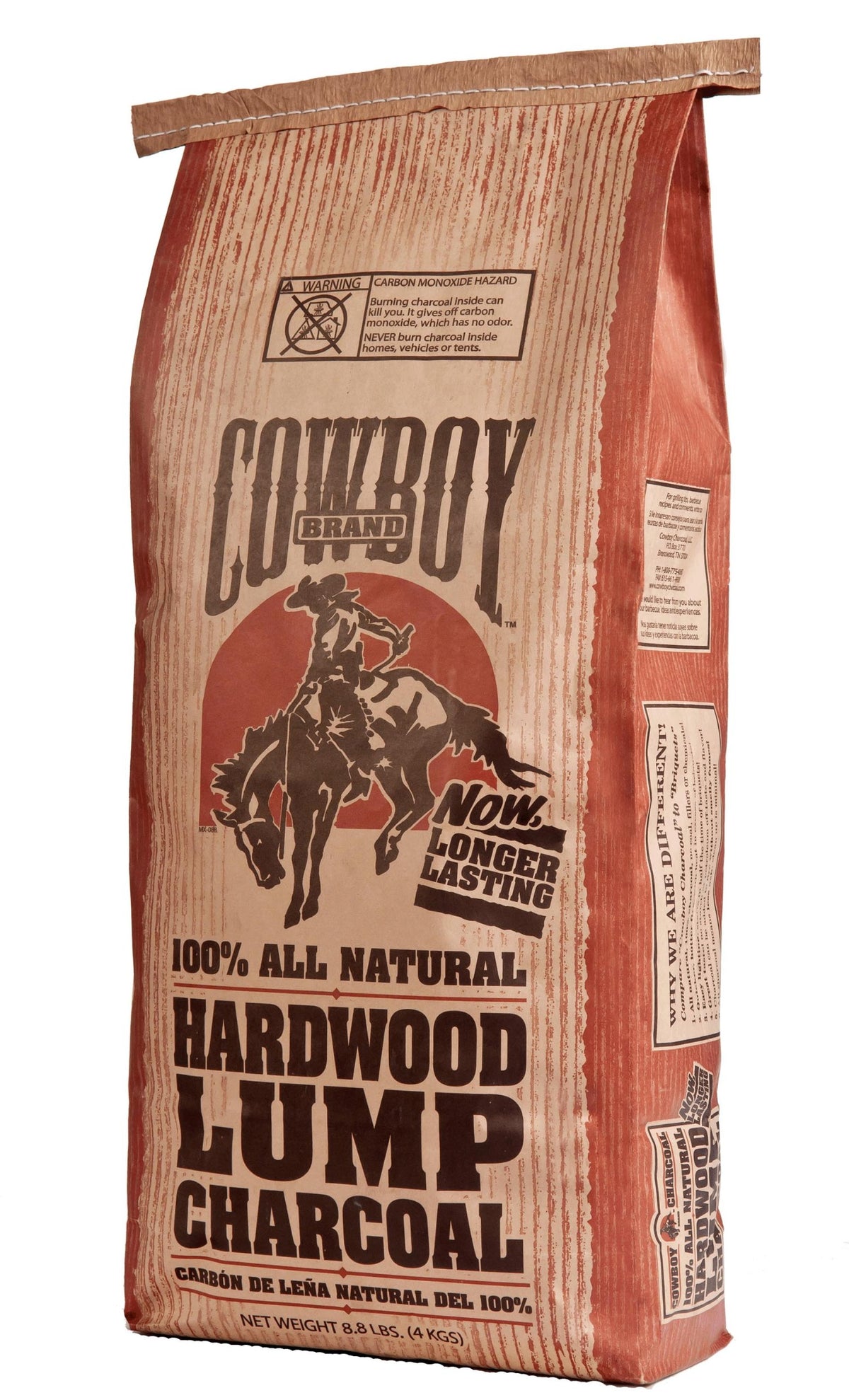 Hardwood Lump Charcoal, 8.8-Pound O65367