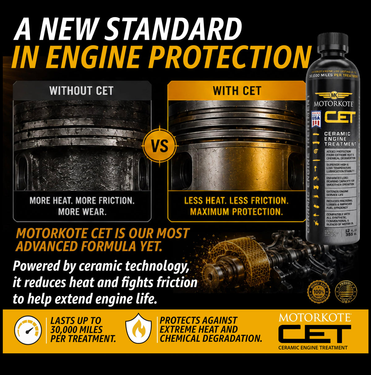 Ceramic Engine Treatment Oil Additive 12 oz M784407