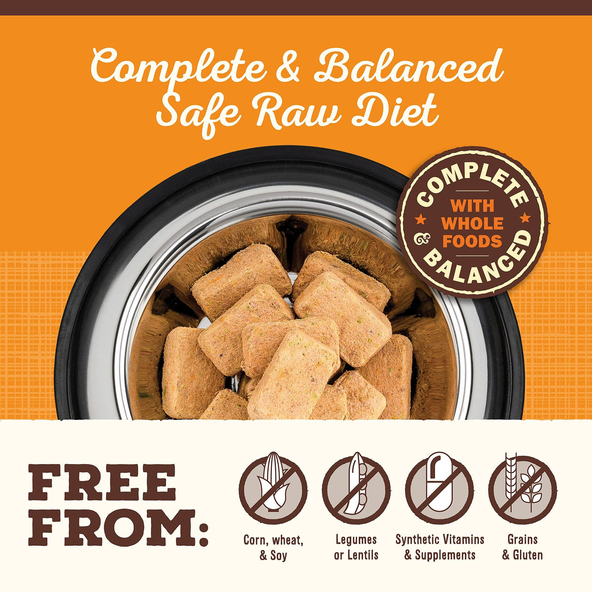 Freeze Dried Raw Dog Food Nuggets Beef 30 oz Z639